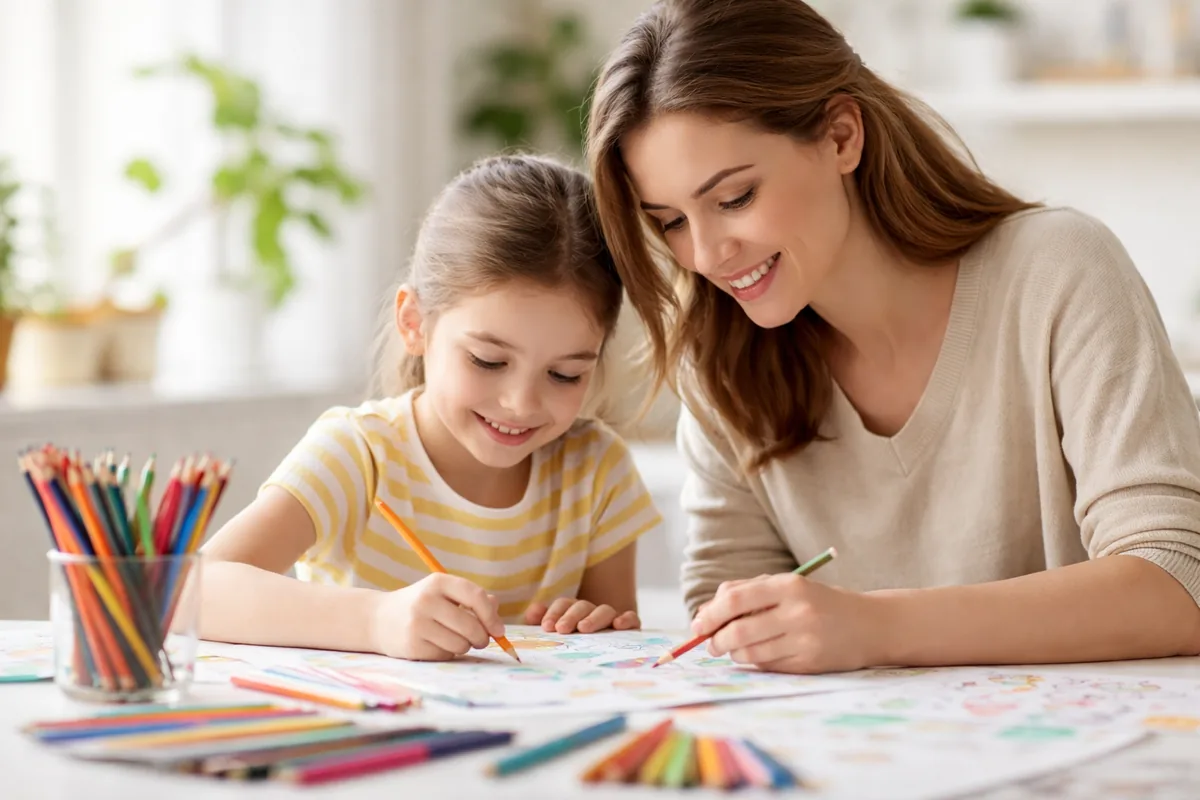Les bienfaits du coloriage pour les enfants et les adultes