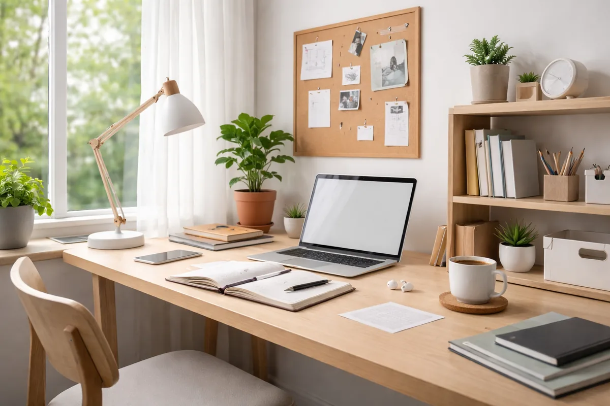 Comment optimiser son espace de travail pour étudier sereinement